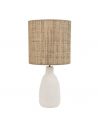 Lampe en céramique mate PORTINATX L blanc