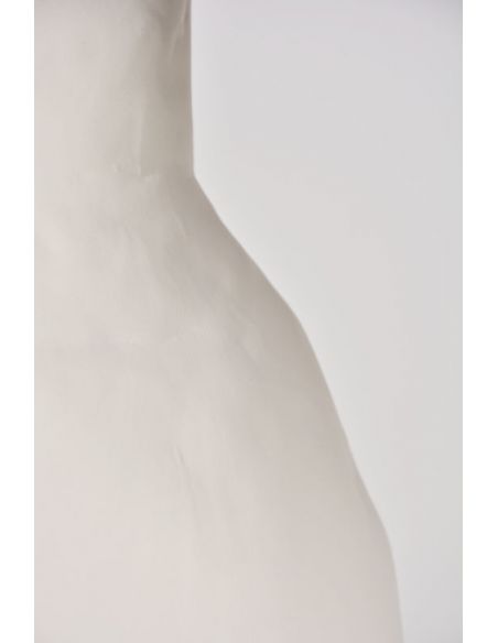 Lampe en céramique mate PORTINATX L blanc