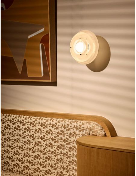 Applique au design rétro SUNSET fog