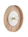 Applique forme cylindre en bana PORTINATX D50 blanc