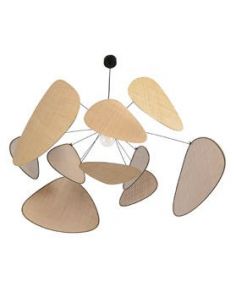 Suspension esprit mobile SCREEN XL raphia