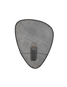 Applique base en métal SCREEN cannage noir