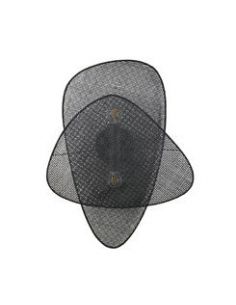 Applique 2 lumières base en métal peint SCREEN cannage noir