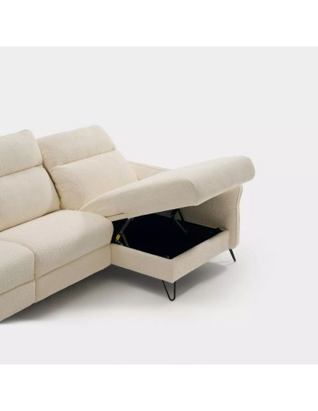 Exemples composition canapé relaxation électrique EINAR