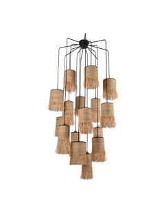 Suspension 16 lumières FORMENTERA bana