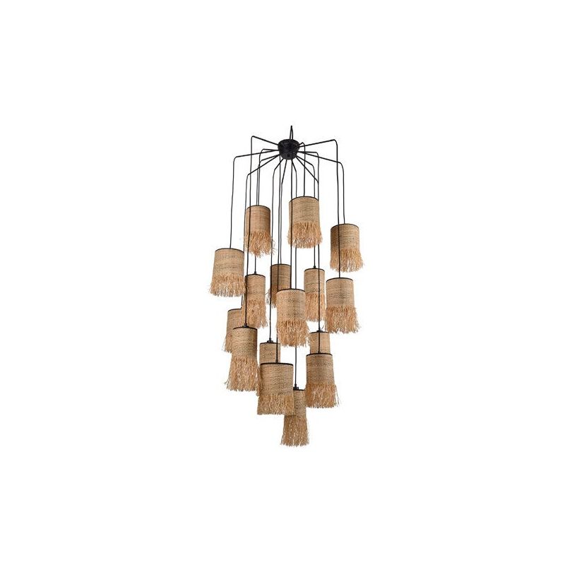 Suspension 16 lumières FORMENTERA bana