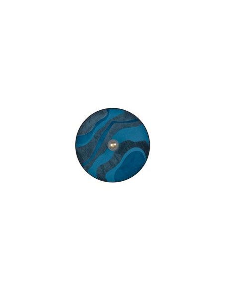Applique forme conique bi-matière SONIA LAUDET D60 malachite nuit
