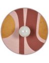 Applique forme conique bi-matière SONIA LAUDET D40 rose