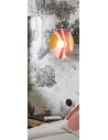 Applique forme conique bi-matière SONIA LAUDET D40 rose