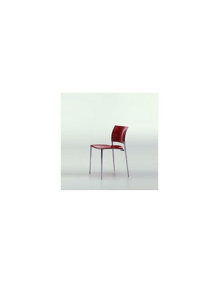 Chaise Mind rouge Dexo 