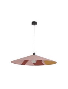 Suspension 1 lumière SONIA LAUDET D80 rose