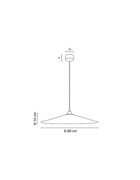 Suspension 1 lumière SONIA LAUDET D80 malachite sable