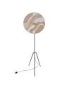 Lampadaire en métal SONIA LAUDET malachite sable