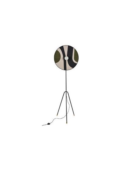 Lampadaire en métal SONIA LAUDET bouleau