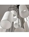 Suspension 16 lumières COSINESS blanc