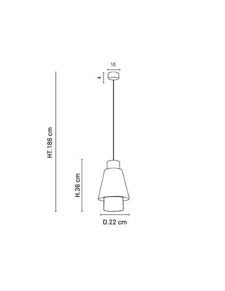 Suspension SINGAPOUR XS nude