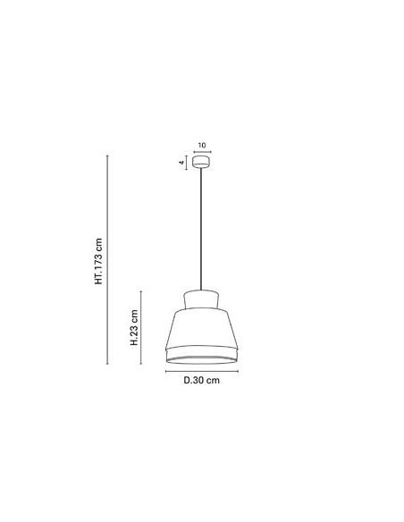 Suspension SINGAPOUR XM kaki/curry
