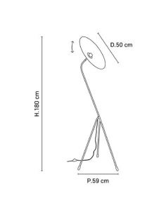 Lampadaire GATSBY myra 2