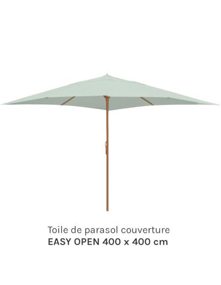 Toile de parasol couverture EASY OPEN 400 x 400 cm