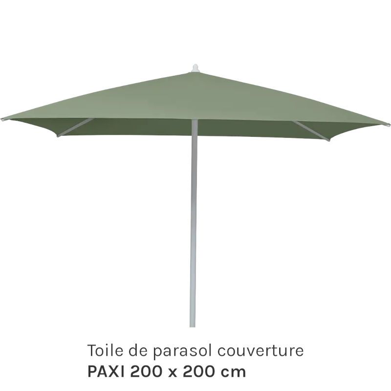 Toile de parasol couverture PAXI 200 x 200 cm