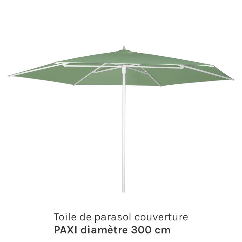 Toile de parasol couverture PAXI diamètre 250 cm