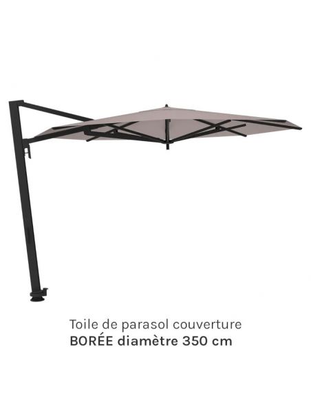 Toile de parasol couverture BORÉE diamètre 350 cm