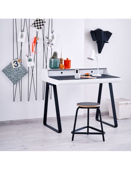 Bureau de secrétaire métallique PS 10