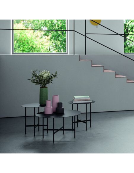 Table d'appoint métallique BETA small