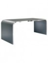 Bureau industriel HIGH LINE M 10-1-18, longueur 180 cm, profondeur 80 cm
