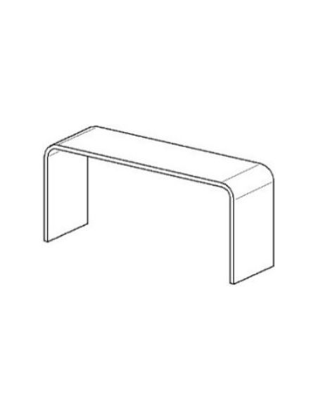 Bureau industriel HIGH LINE M 10-4-16, L 160 cm x H 105 cm x P 60 cm