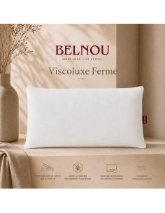 Oreiller en mousse à mémoire de forme viscoélastique VISCOLUXE FERME