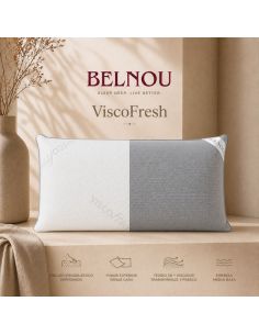 Oreiller en mousse à mémoire de forme viscoélastique VISCOFRESH