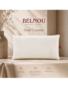 Oreiller en mousse à mémoire de forme viscoélastique VISCO GOLD CERAMIC