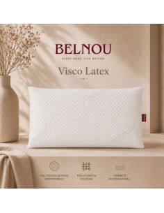 Oreiller en mousse à mémoire de forme viscoélastique VISCO LATEX