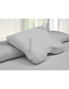 Oreiller en mousse à mémoire de forme viscoélastique ERGOFRESH 55x40 2