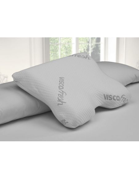 Oreiller en mousse à mémoire de forme viscoélastique ERGOFRESH 55x40