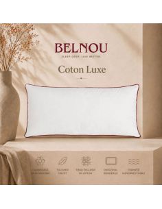Oreiller fibre COTON LUXE