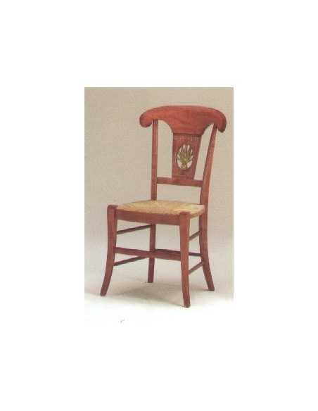 Chaise epi de ble style directoire, Jean Gestas