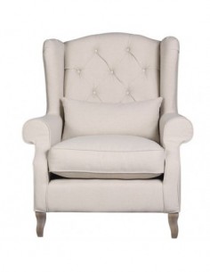 Fauteuil capitonné Lens
