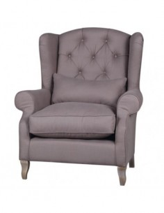 Fauteuil capitonné Lens
