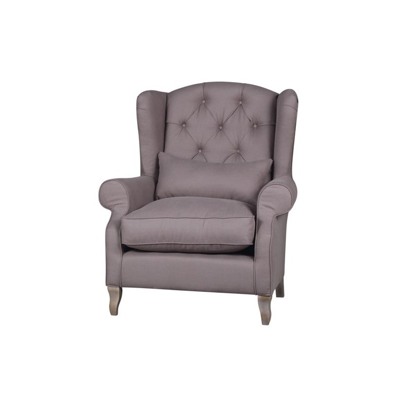 Fauteuil capitonné Lens