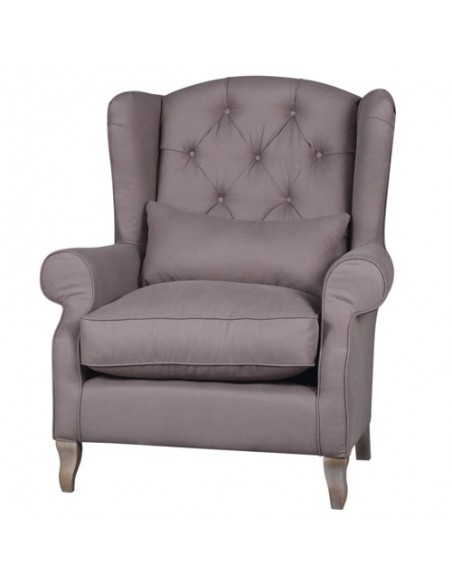 Fauteuil capitonné Lens