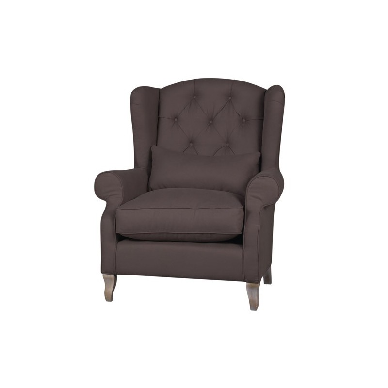 Fauteuil capitonné Lens