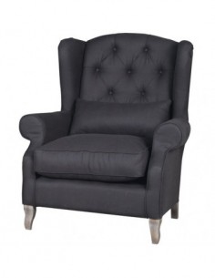 Fauteuil capitonné Lens