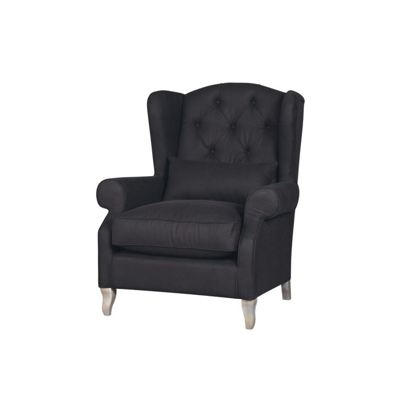 Fauteuil capitonné Lens