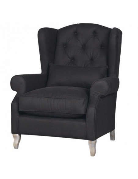 Fauteuil capitonné Lens