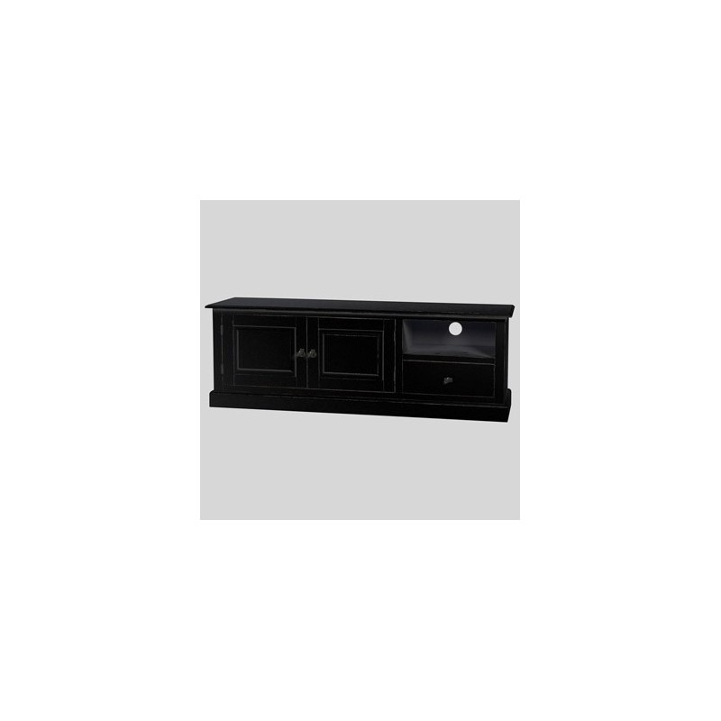 Meuble TV 2 portes 1 tiroir Nera