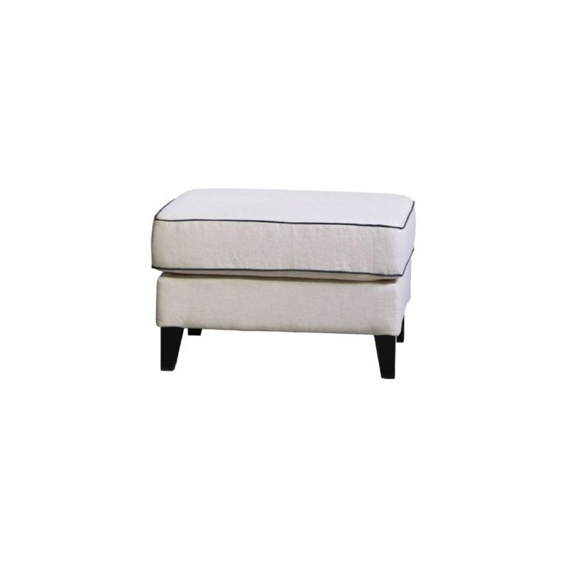 Repose-pieds CHARLES coloris lin