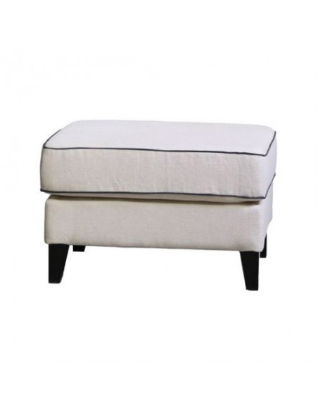 Repose-pieds CHARLES coloris lin