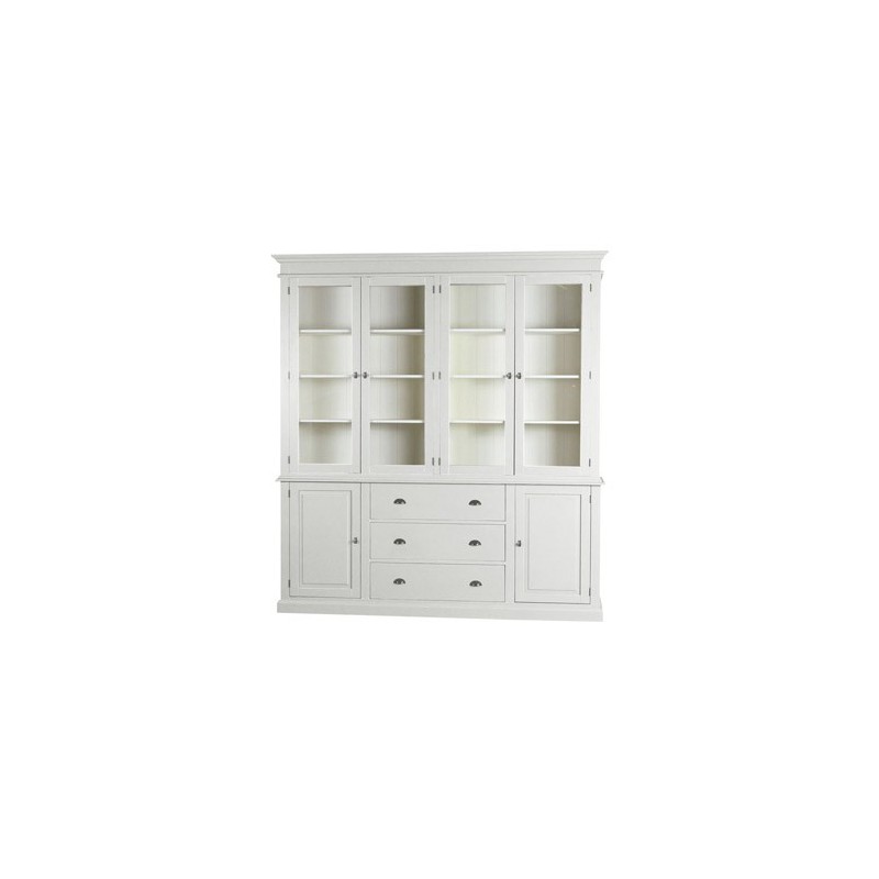 Vaisselier Bianca 4 vitrines